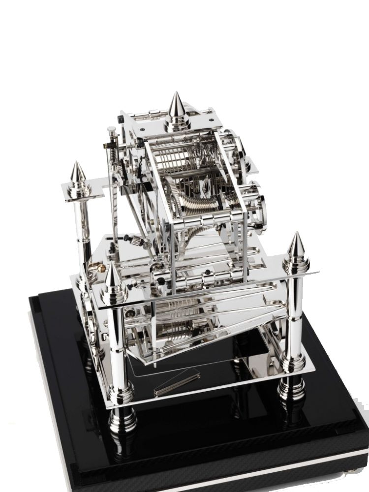 Comitti The Congreve – Rhodium & Carbon Fibre – product view 3