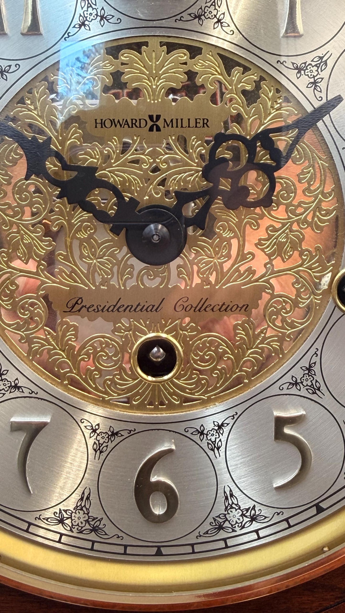 Howard Miller Webster Mantel Clock - Presidential Collection, Hermle Movement