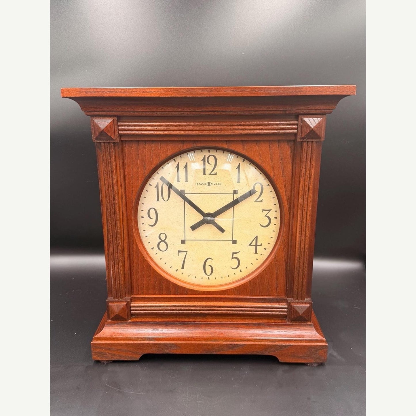 Howard Miller Mantel Clock – Dual Chime, Solid Wood Case