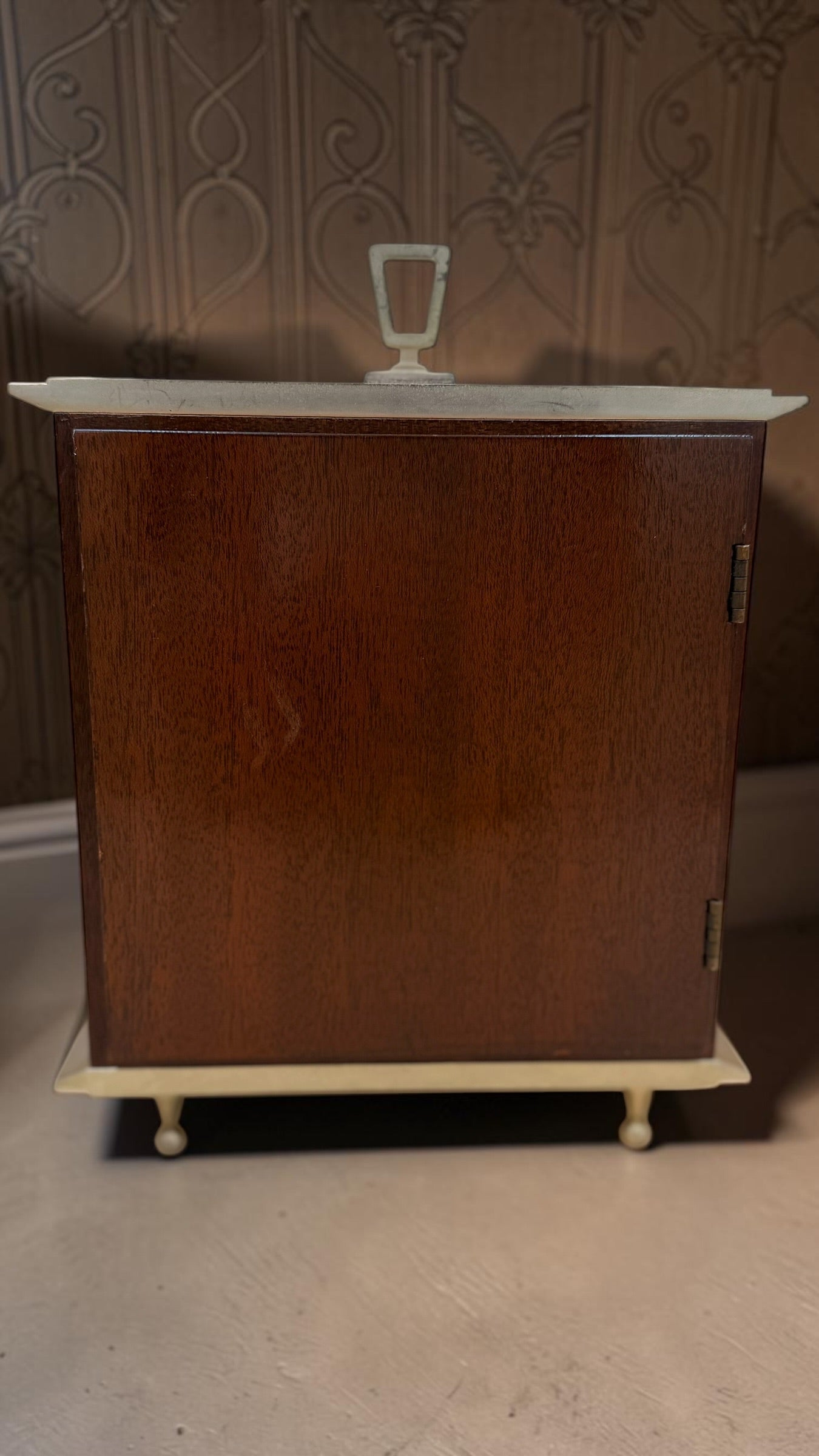 Vintage Seth Thomas Mantel Clock – Mid-Century Modern, German Movement