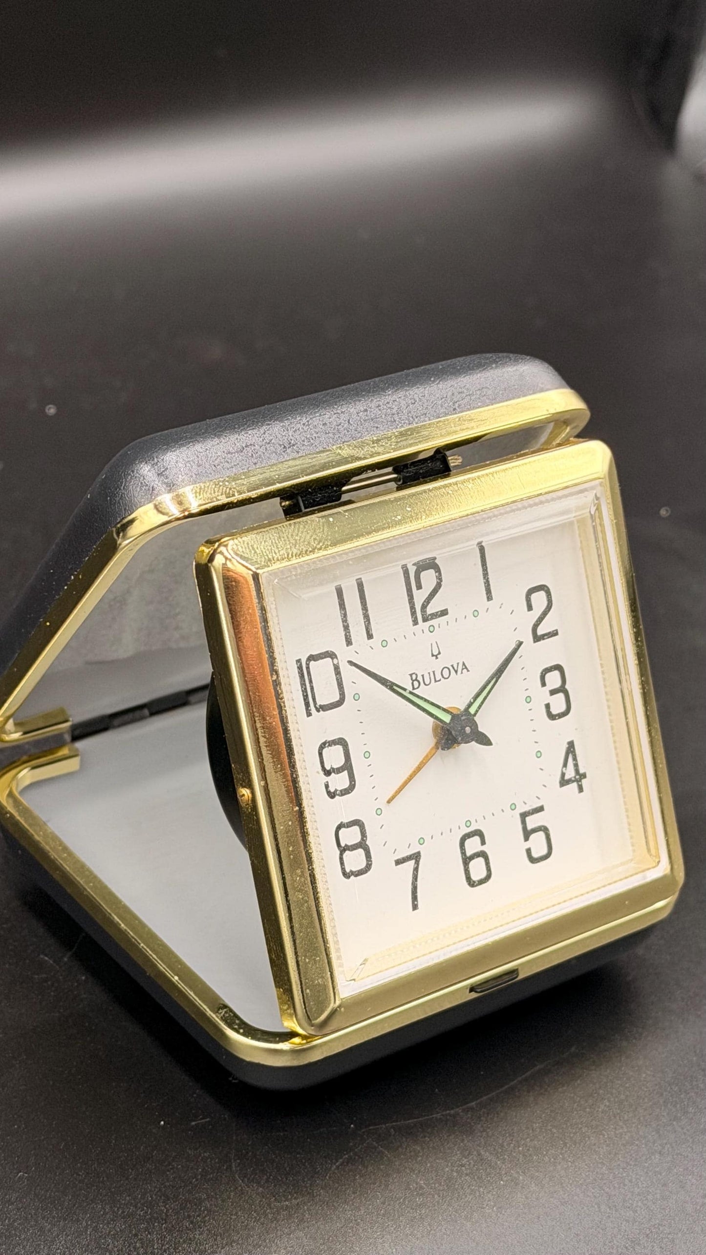 Bulova Folding Travel Alarm Clock