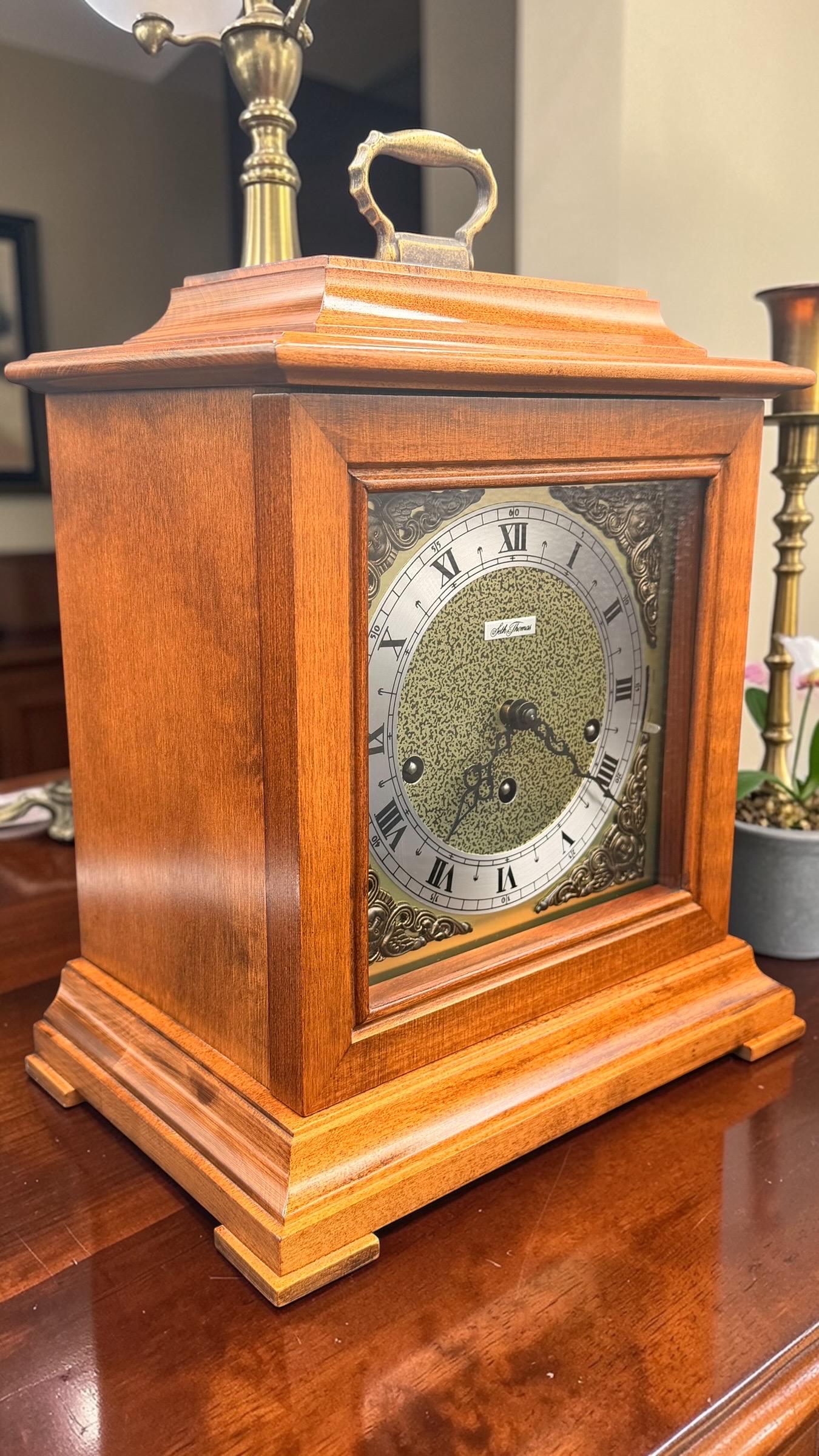 Seth Thomas Legacy IV Mantel Clock – Westminster Chime