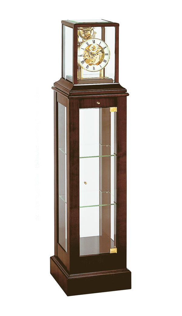 Kieninger 1712-23-01 table clock with display case Table Clock