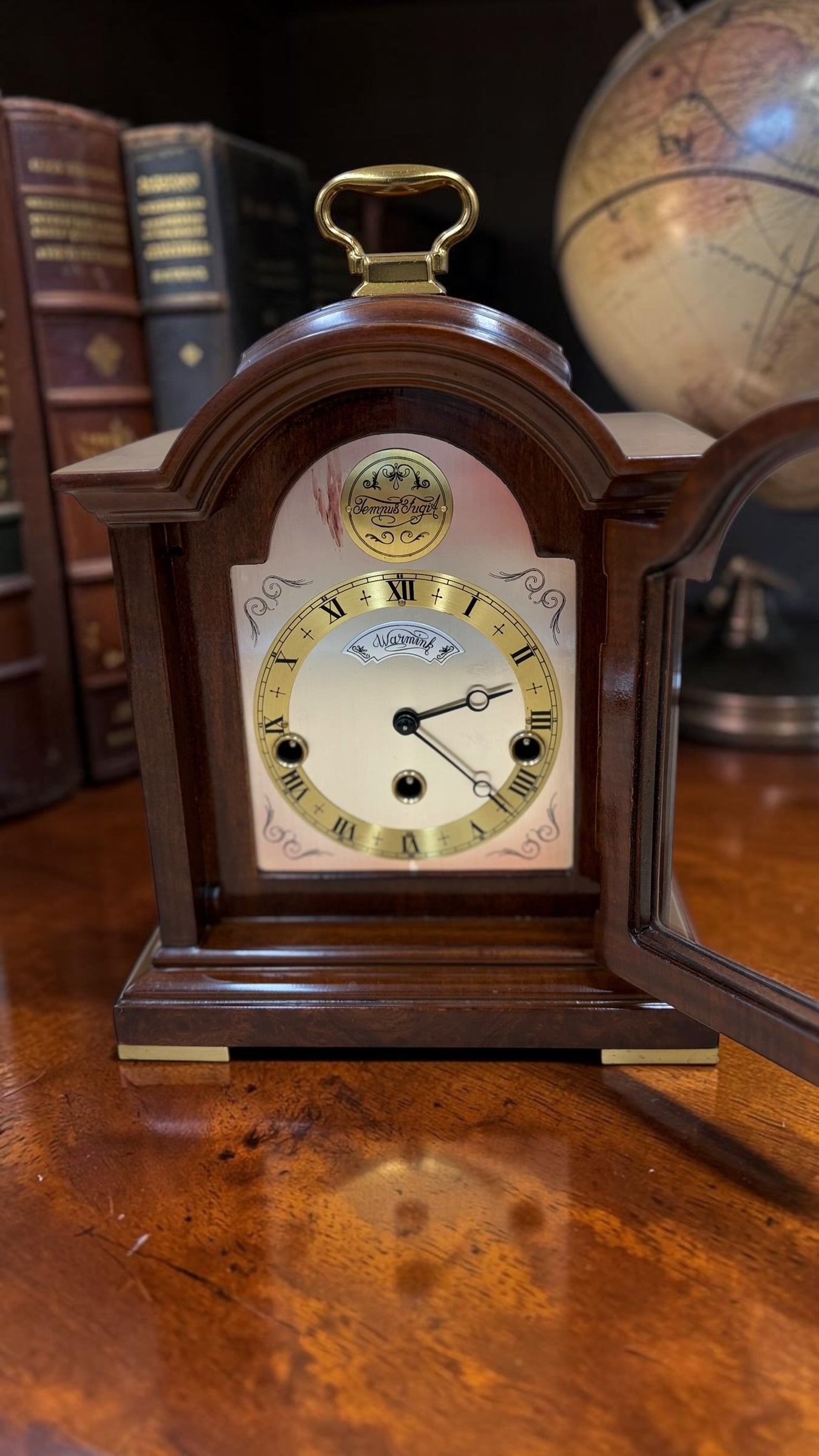 Vintage Warmink / WUBA Dutch Mantel Clock – Westminster Chime – 8-Day Mechanical Movement