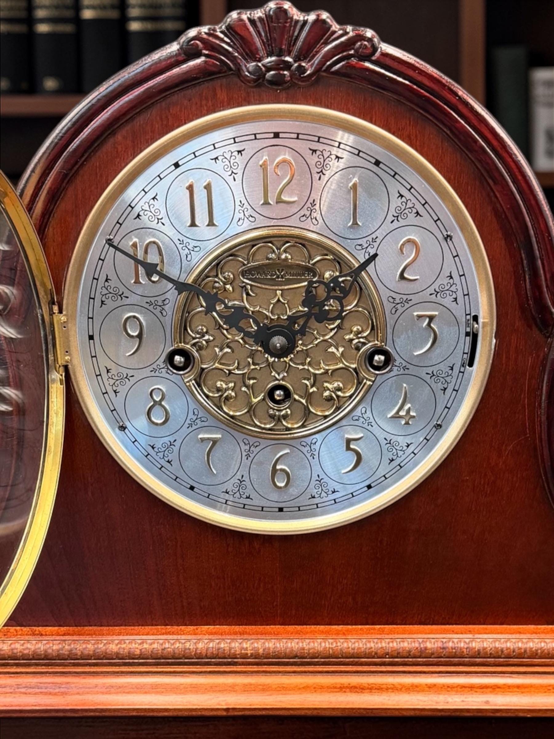 Howard Miller Patrick Mantel Clock Kieninger Westminster Chime Mechanical Working