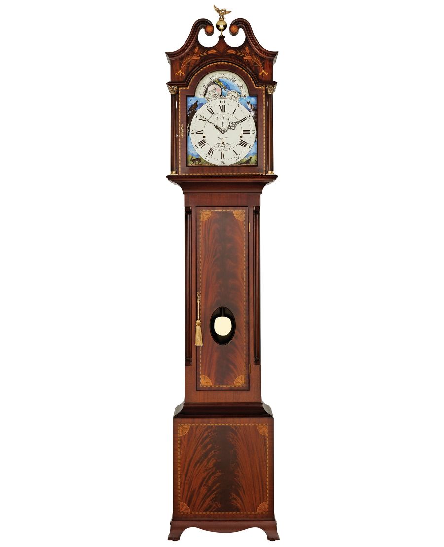 Comitti The Gleneagle Longcase Clock – front view