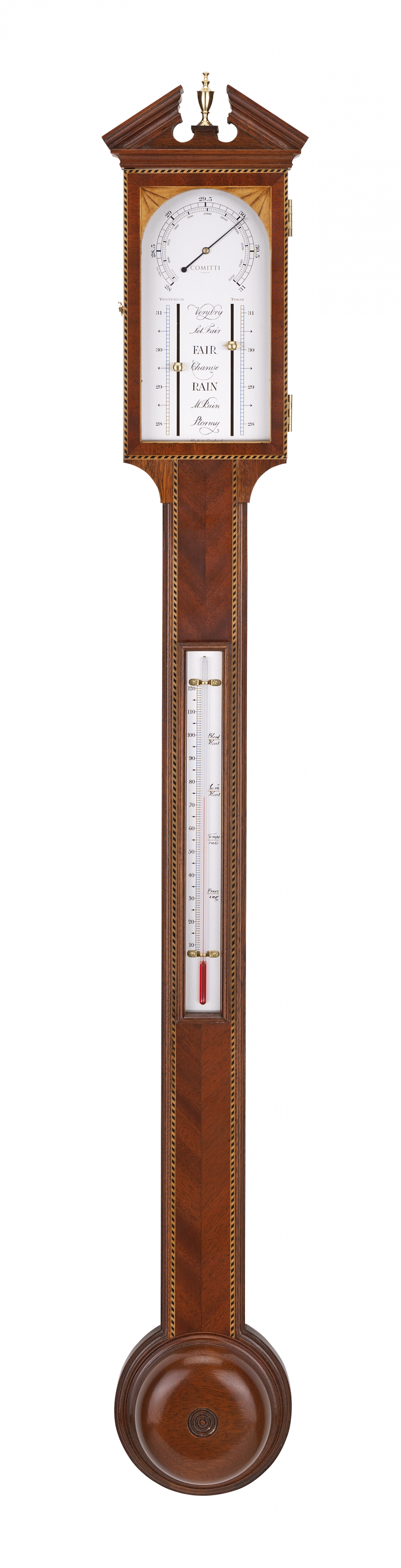 Comitti The Sheraton Stick Barometer – front view