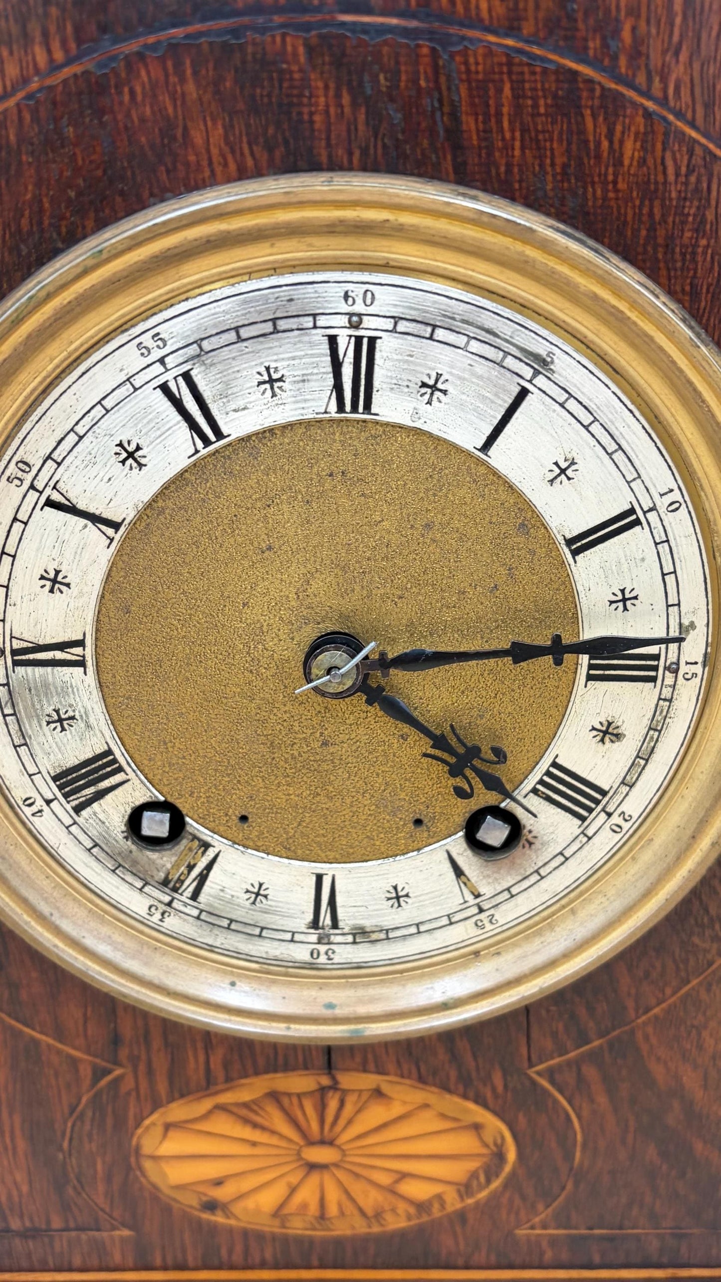 Antique Winterhalder & Hofmeier Gothic Arch Mantel Clock c.1890s — Bim-Bam Quarter Strike — German