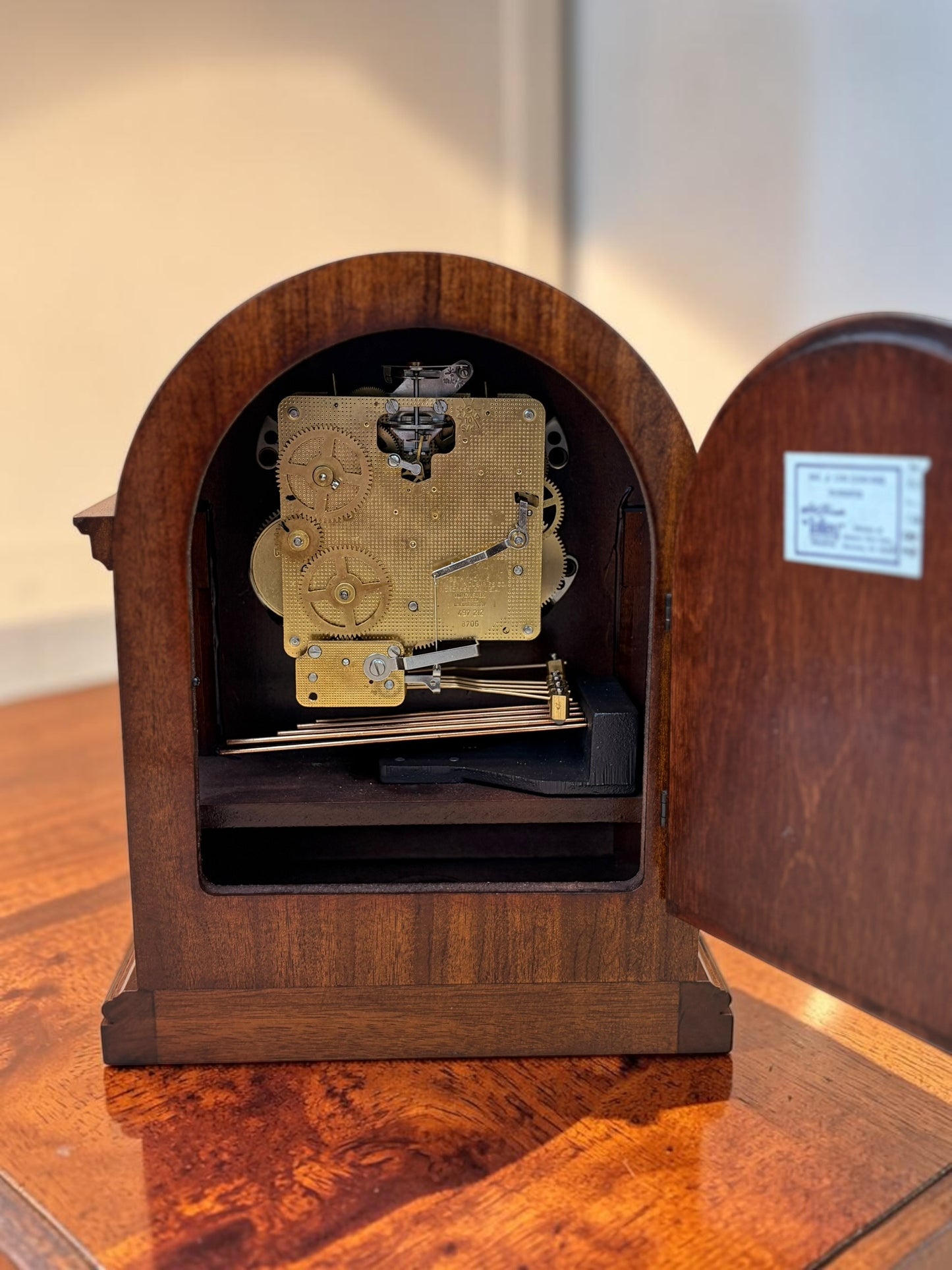 Vintage Seth Thomas Barrister Mantel Clock — 1987
