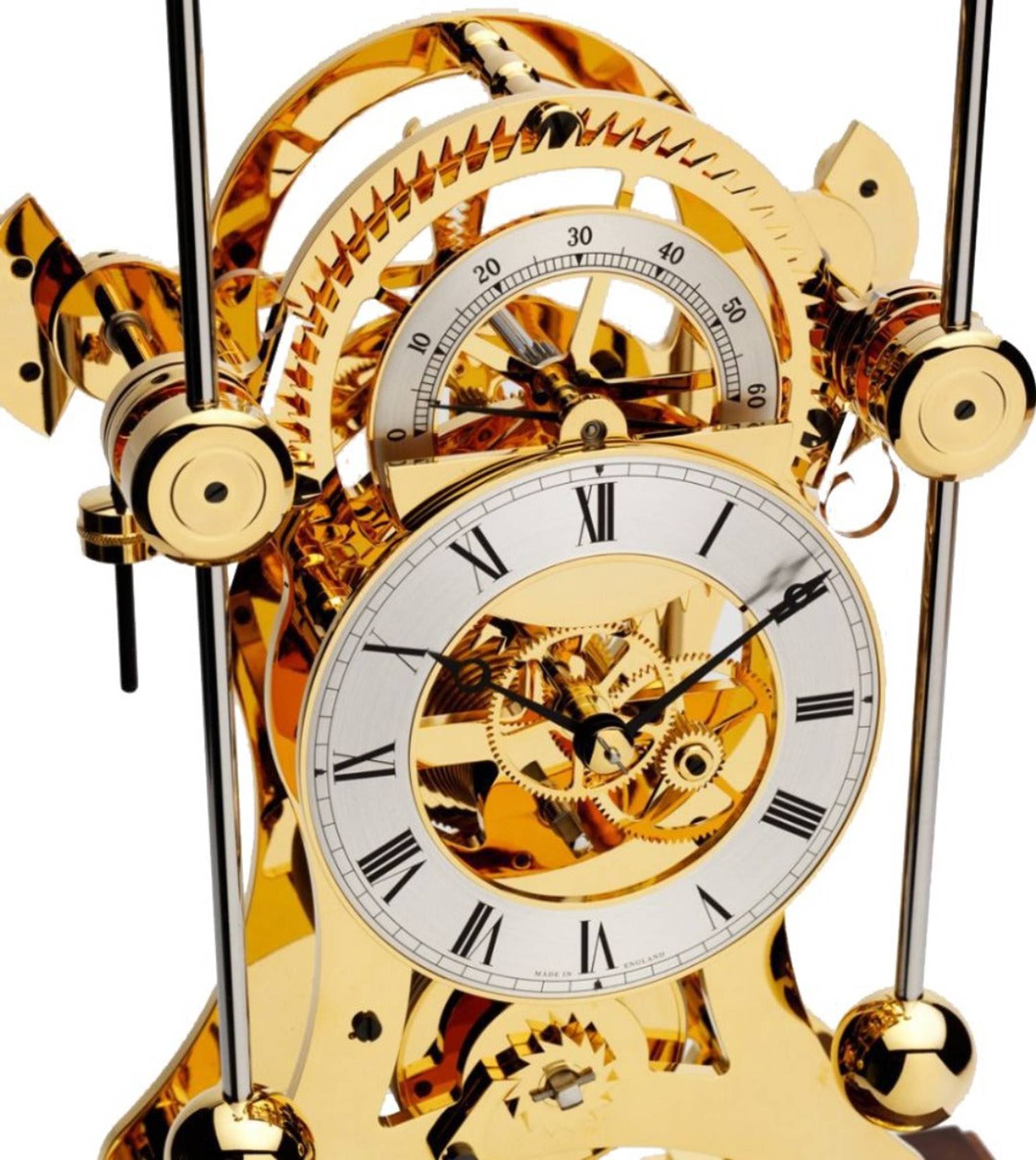 Comitti The Navigator – Gold & Mahogany – craftsmanship detail 1