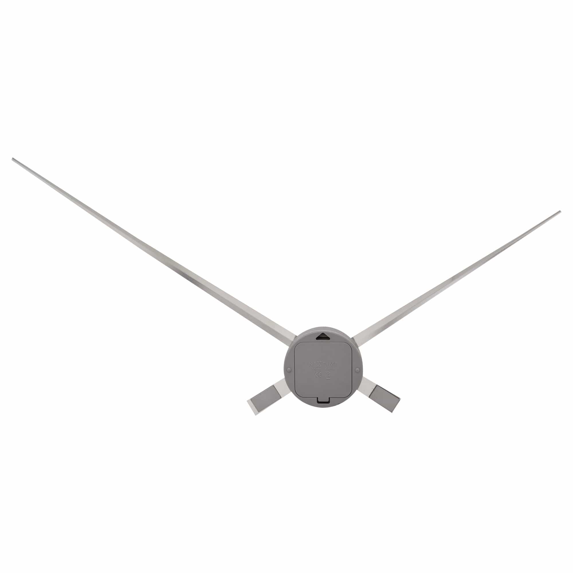 Hands Large Wall Clock – Minimalist Frameless | 33.5 Inch Silent