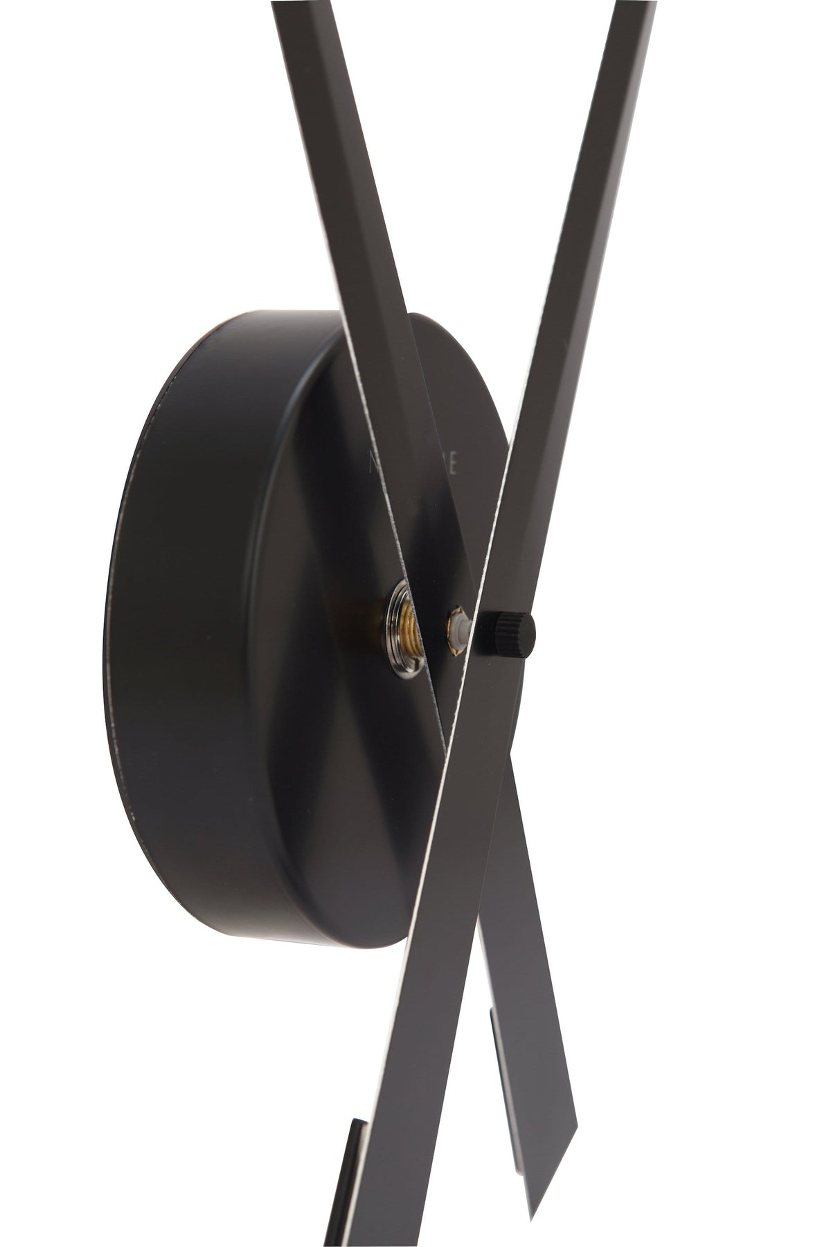 Hands Large Wall Clock – Minimalist Frameless | 33.5 Inch Silent