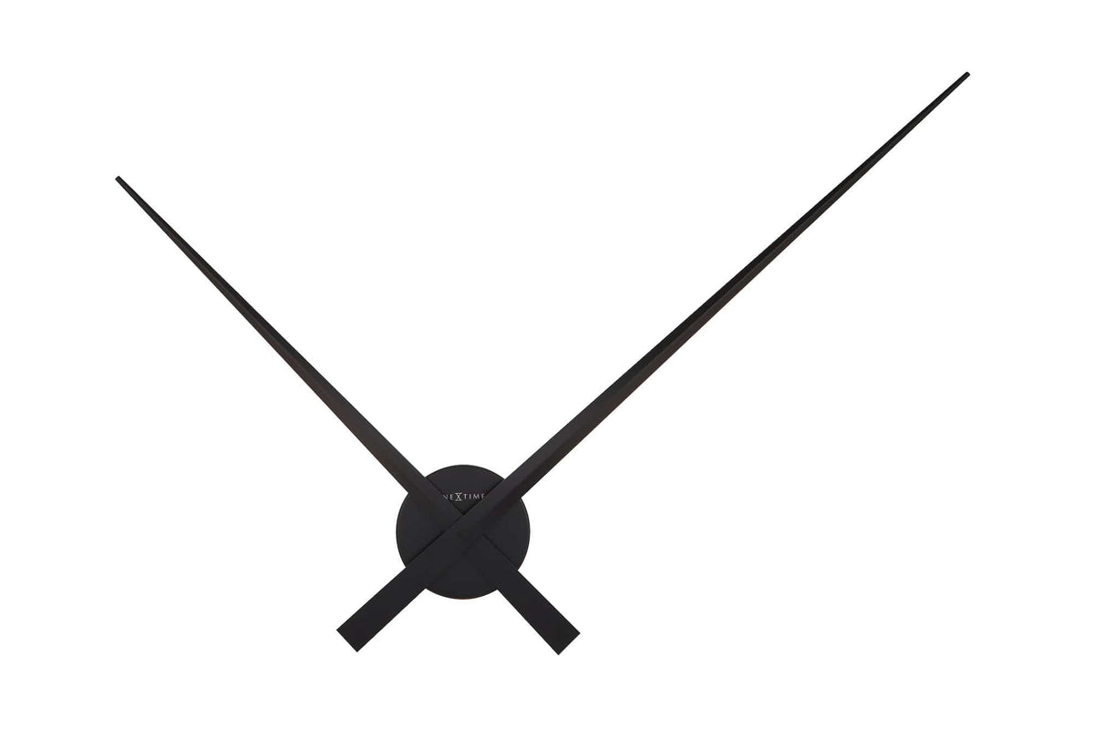 Hands Large Wall Clock – Minimalist Frameless | 33.5 Inch Silent