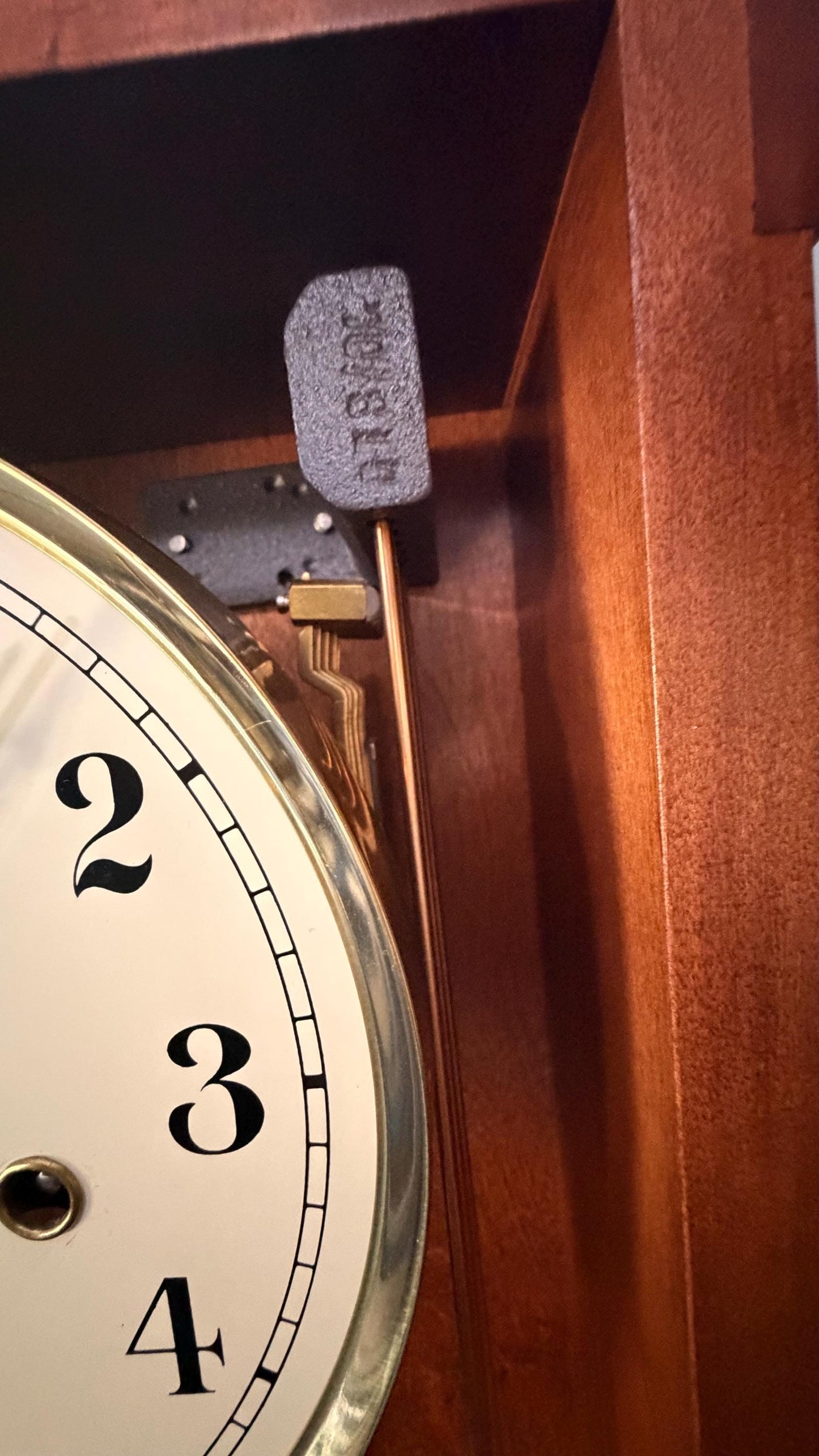 Howard Miller Pembrook Mechanical Wall Clock Westminster Chime