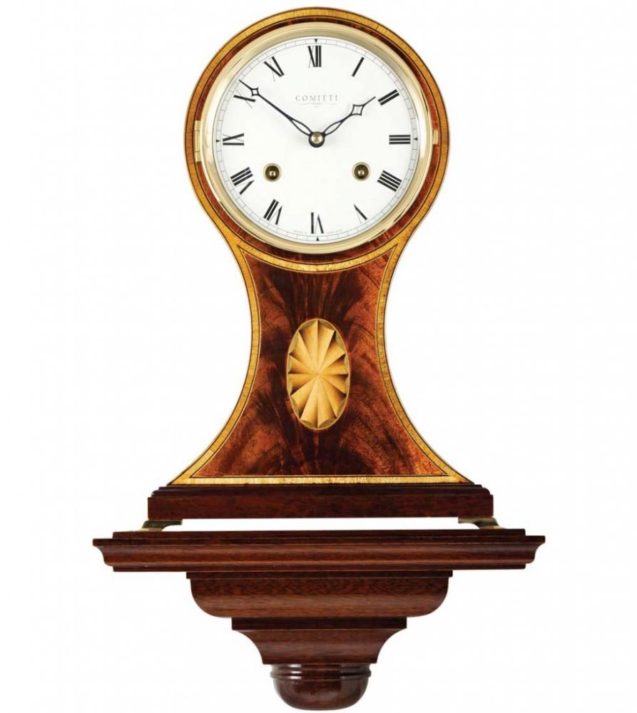 Comitti The Regency Balloon Mantel Clock – Bell Strike – product view 2
