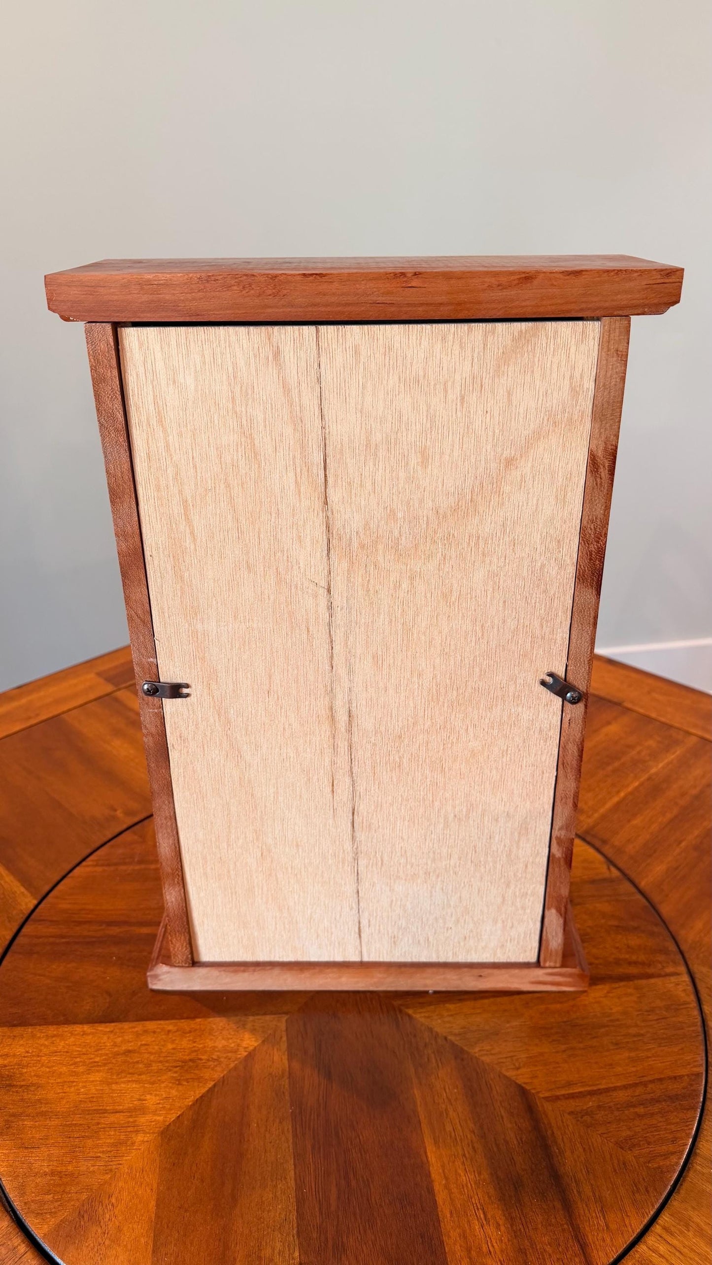 Handcrafted Solid Wood Mission Mantel Clock – Craftsman Quartz Pendulum – Arts & Crafts Decor