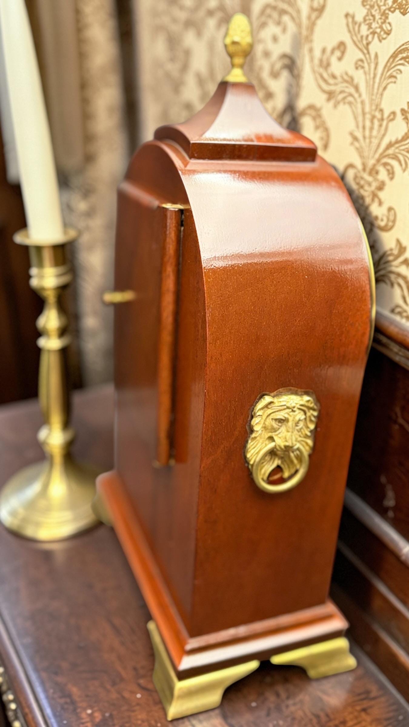 1981 Royal Wedding Mahogany Mantel Clock – Comitti, Limited Edition