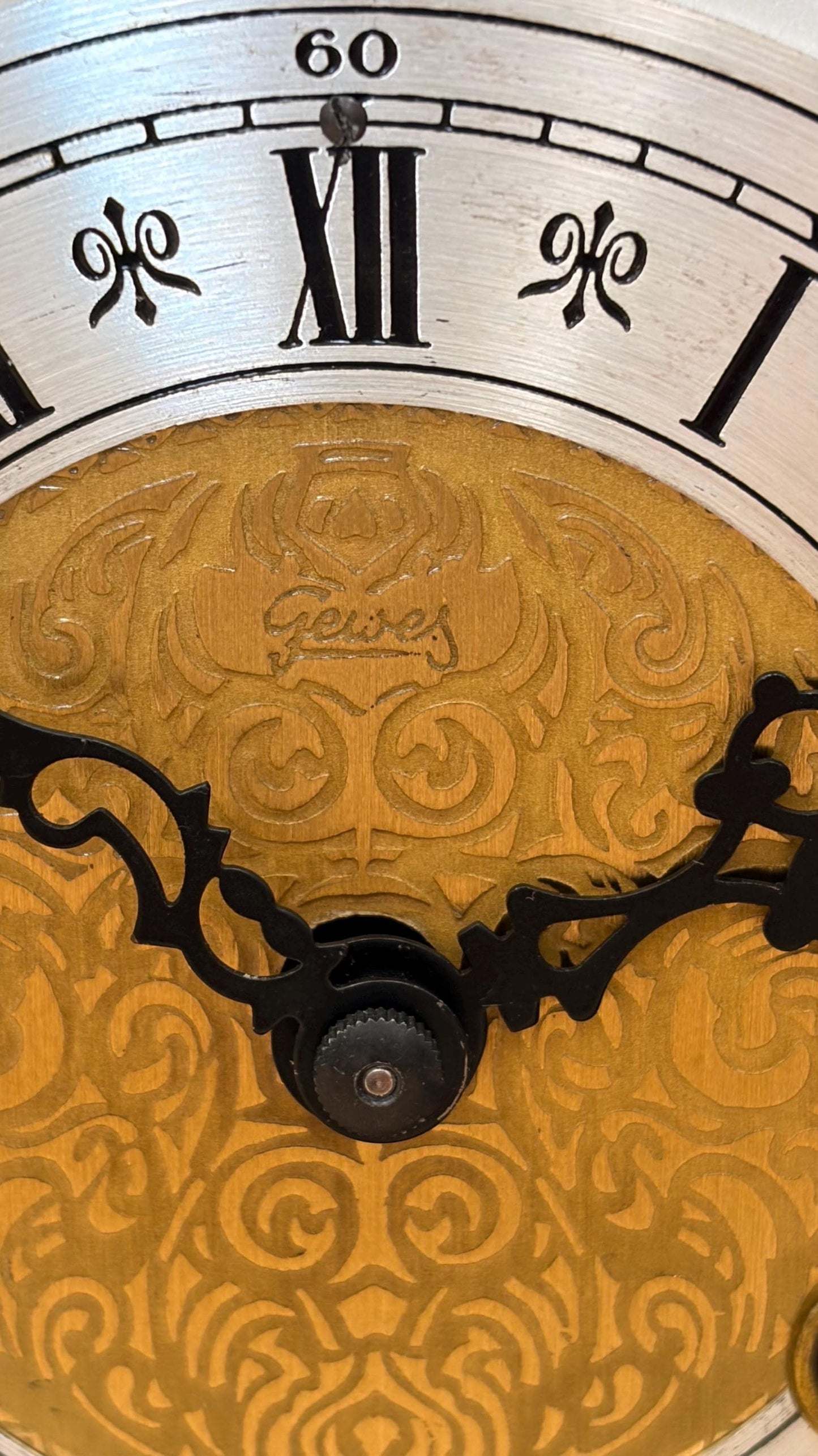 Hermle Bracket Mantel Clock – New Movement, Bim-Bam Strike