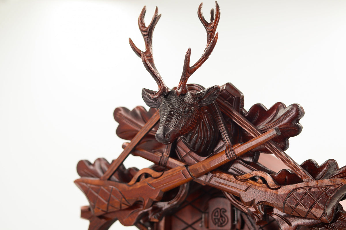 Anton Schneider 31/9 Cervus Nobilis cuckoo clock, additional view