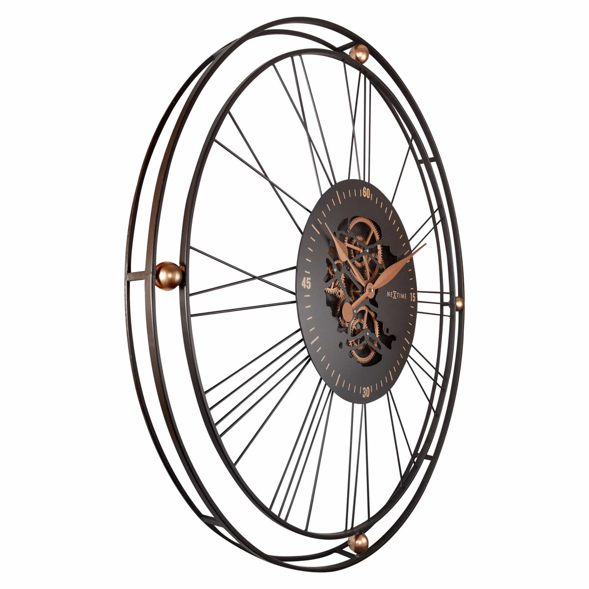 3260 Roman Gear Clock XXL Wall Clock