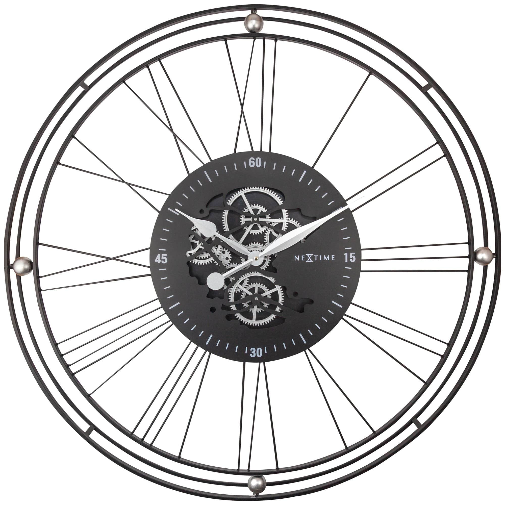 3260 Roman Gear Clock XXL Wall Clock