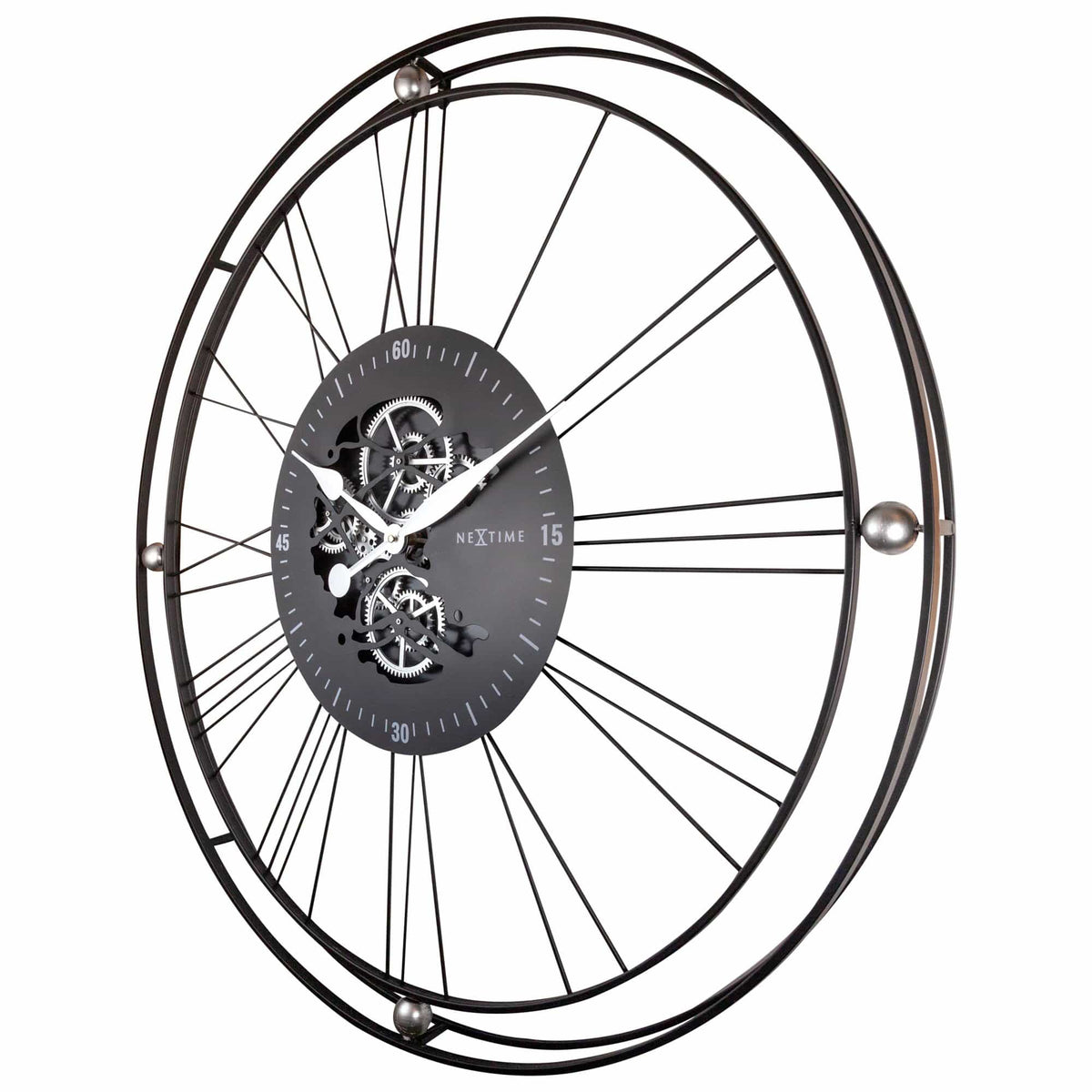 3260 Roman Gear Clock XXL Wall Clock