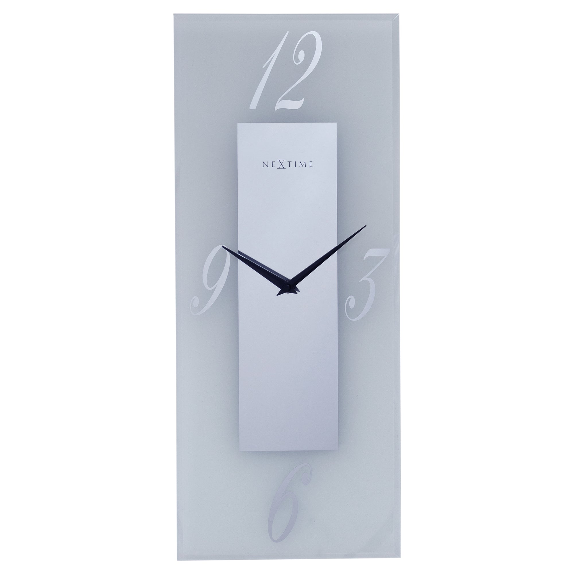 3302FR "Dali" Frosted/Mirror - Wall clock