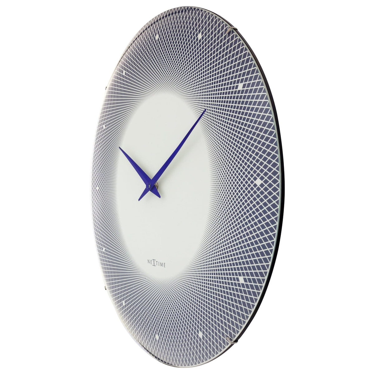 3315BL Large Wall Clock Domed Glass Lens - "Deep 50"