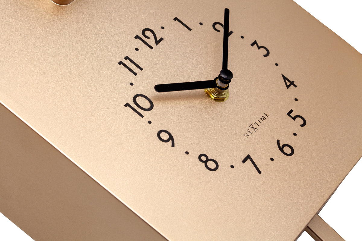 Modern Cuckoo Wall Clock with Night Sensor & Pendulum – “Twitter”