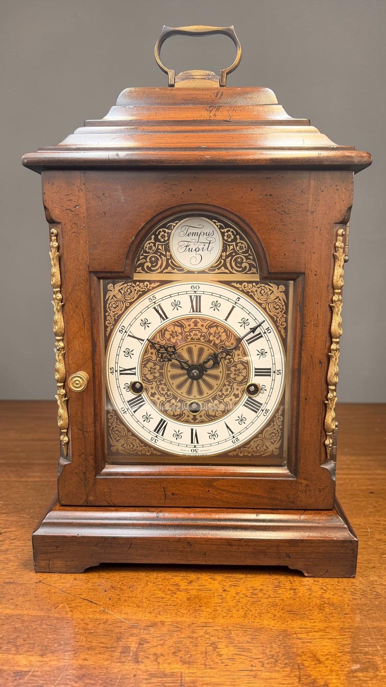 Trend Clocks by Sligh Westminster Chime Bracket Clock – German Mechanical Movement – Serviced & Working