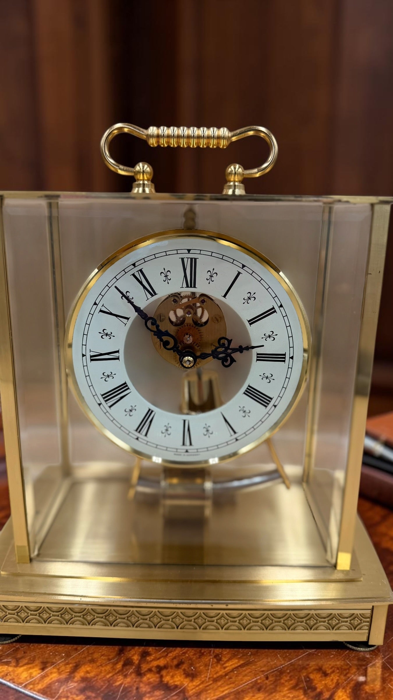 Seth Thomas Electro-Magnetic Skeleton Clock – 6-Jewel Kieninger Movement