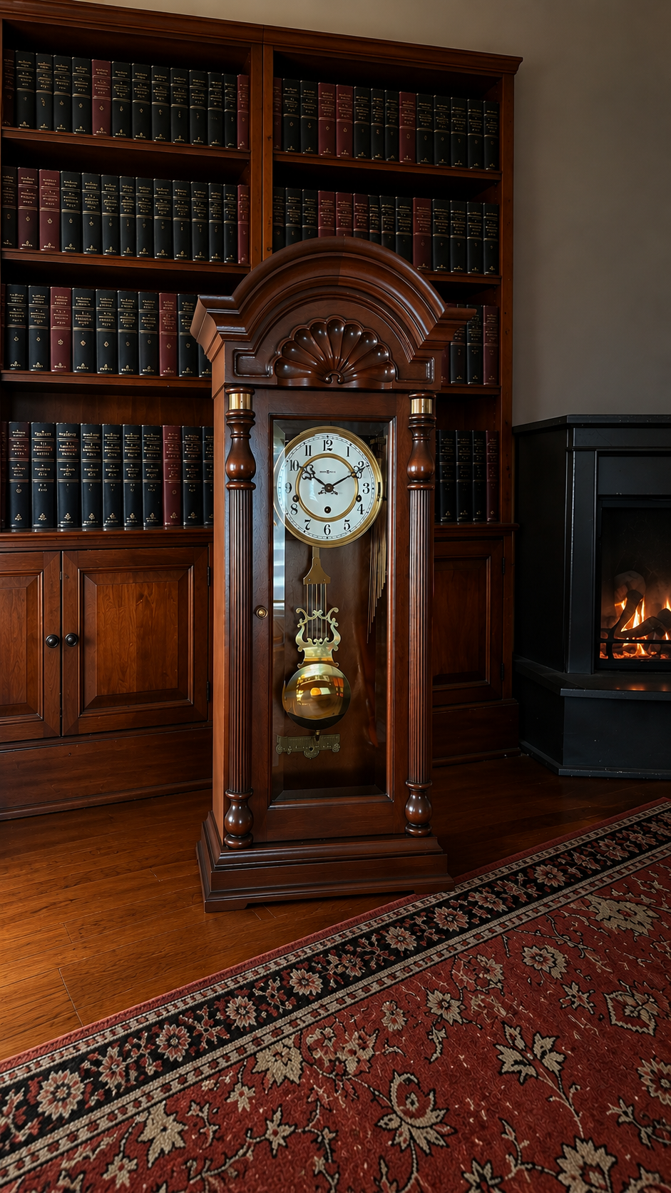 Howard Miller Jennison Triple Chime Wall Clock – Serviced Mechanical Movement