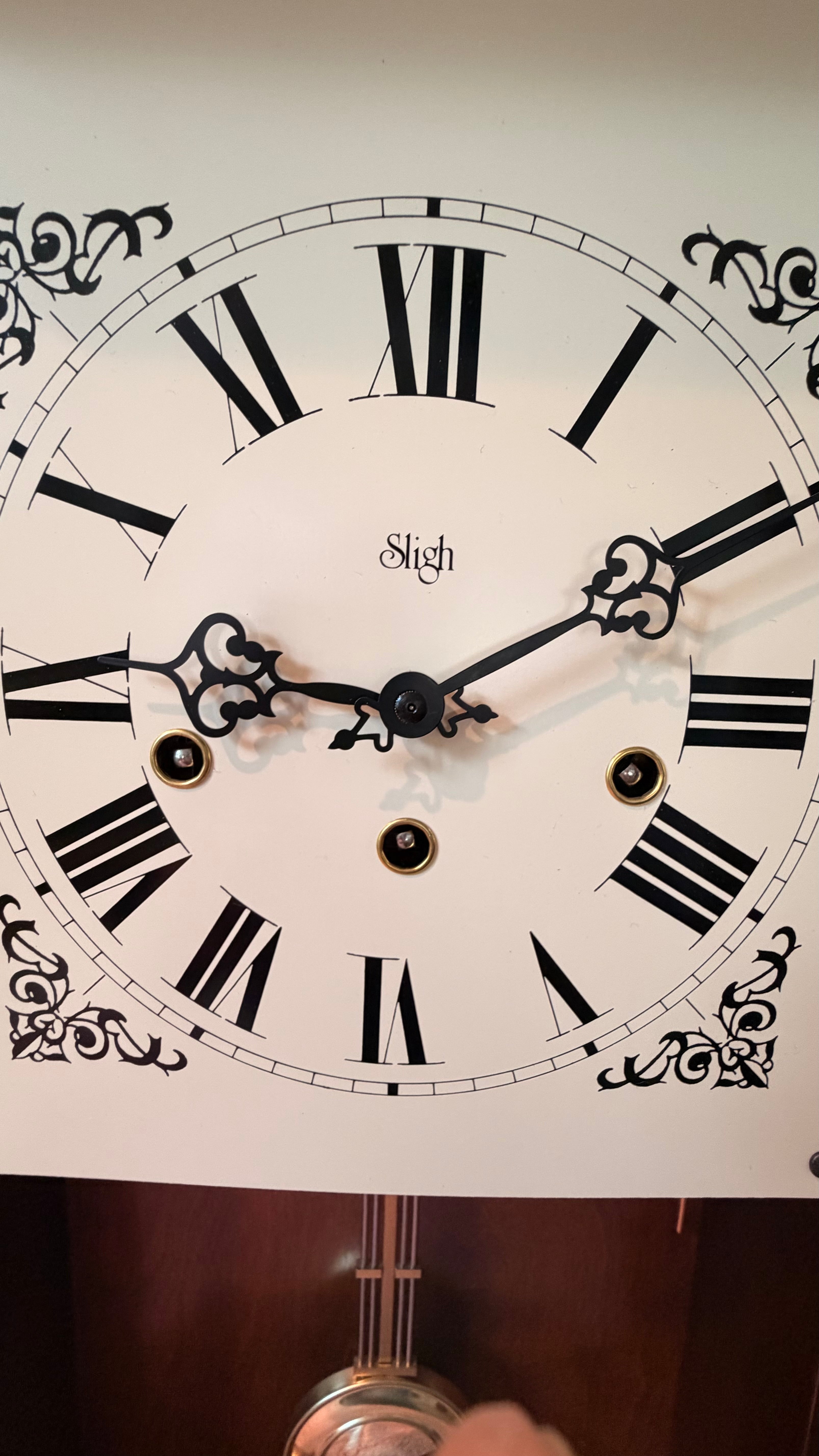 Sligh Westminster Wall Clock – Hermle Movement