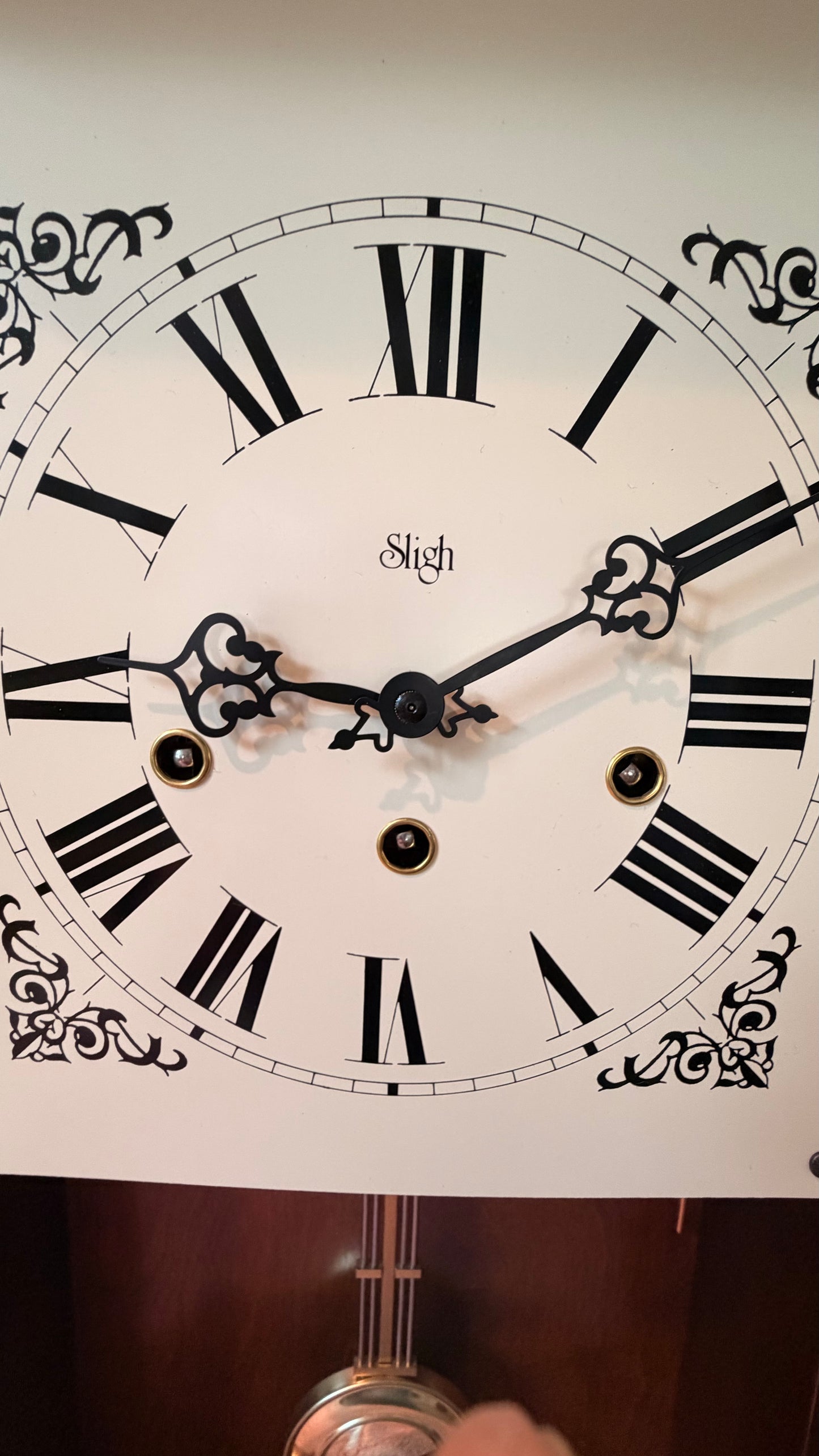 Sligh Westminster Wall Clock Hermle German Movement
