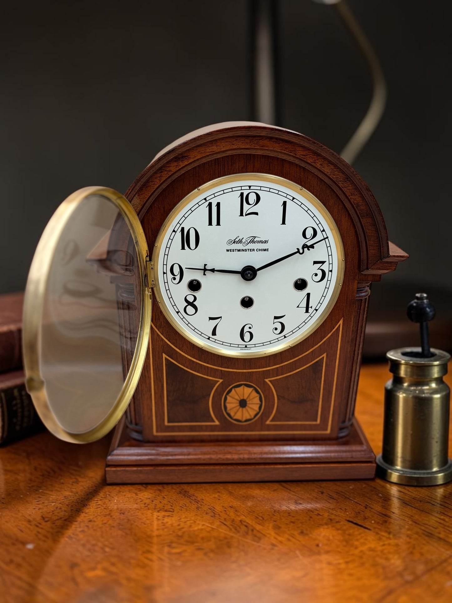 Vintage Seth Thomas Barrister Mantel Clock — 1987