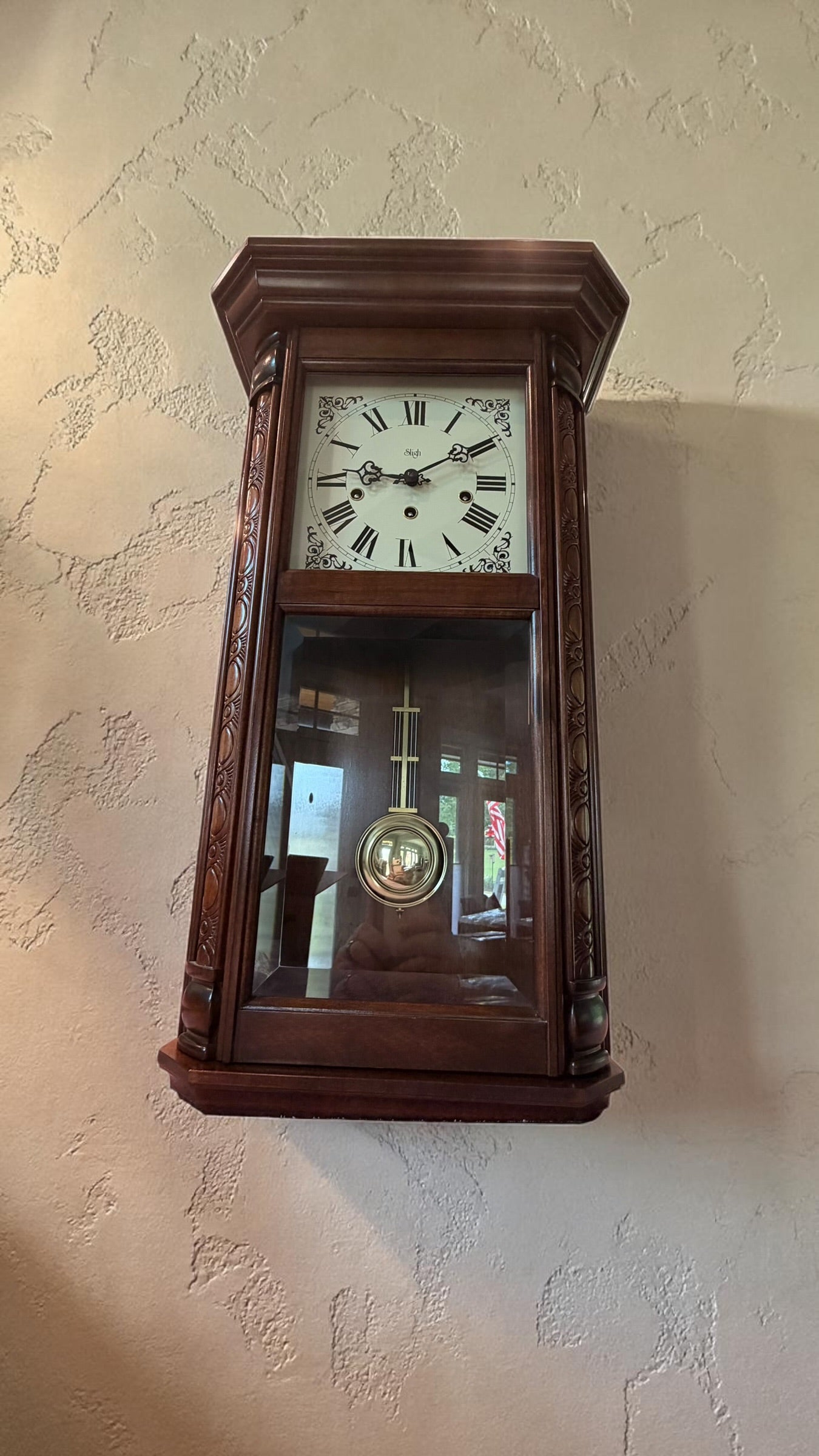 Sligh Westminster Wall Clock Hermle German Movement