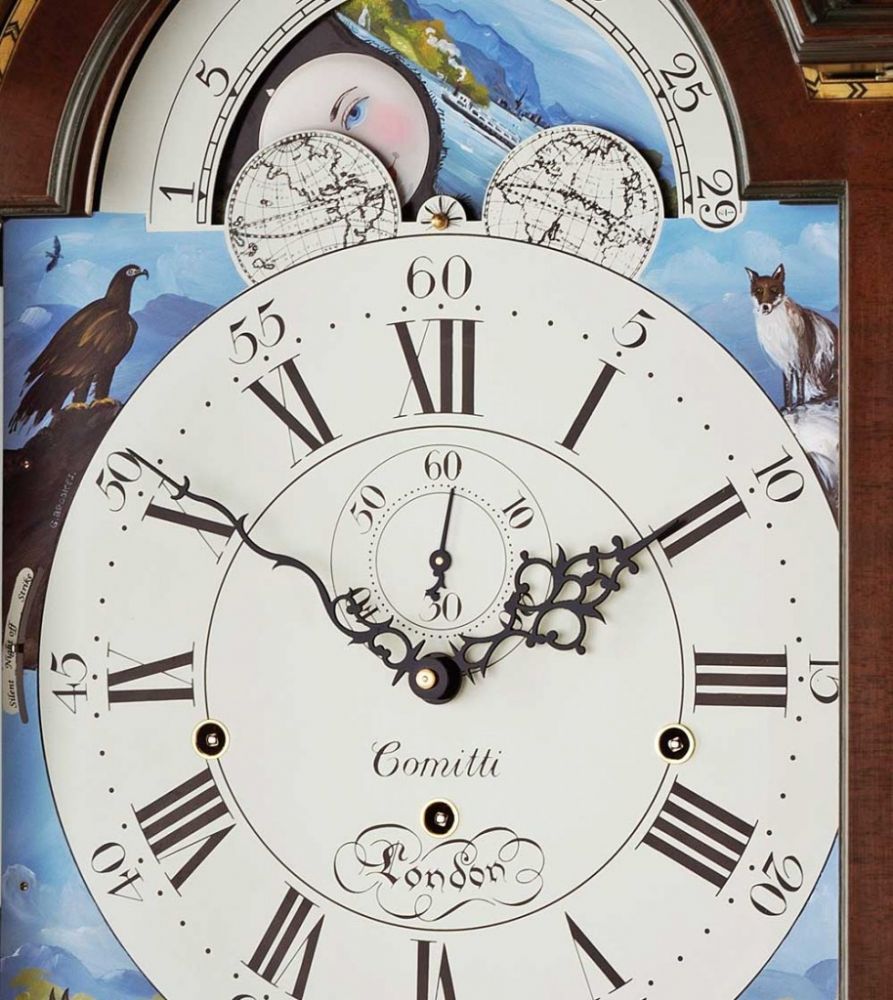 Comitti The Gleneagle Longcase Clock – product view 3