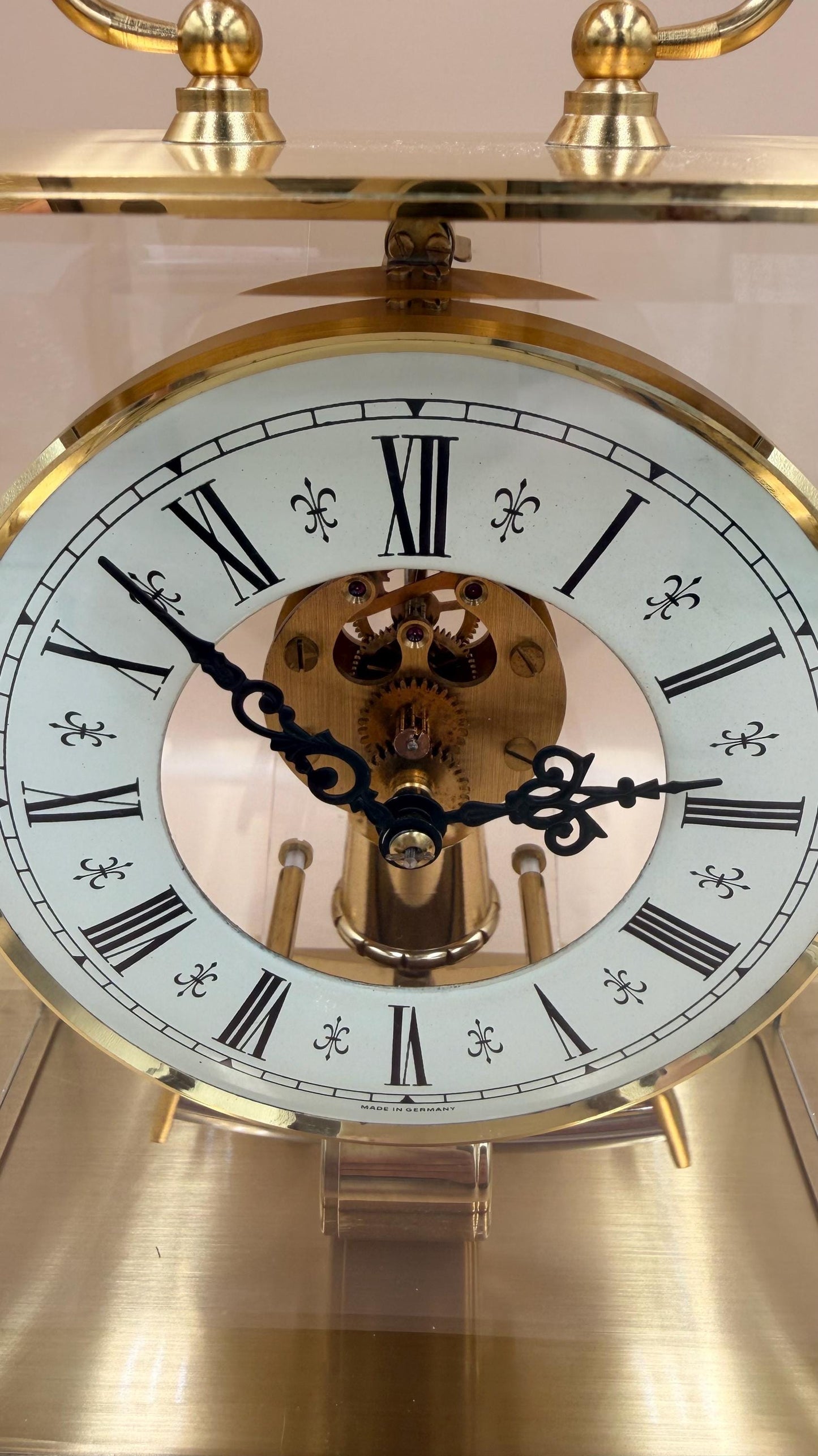 Seth Thomas Electro-Magnetic Skeleton Clock – 6-Jewel Kieninger Movement