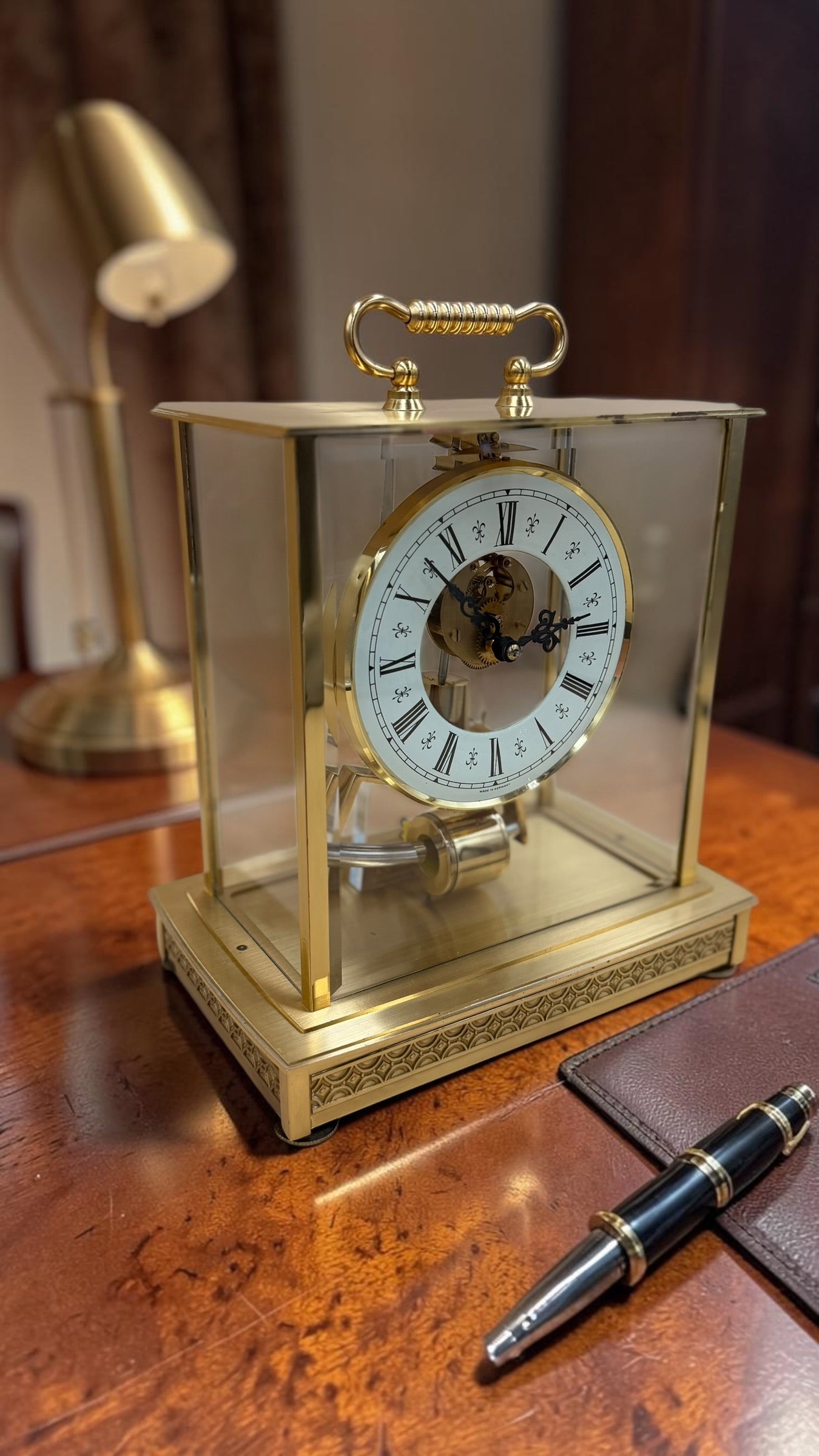 Seth Thomas Electro-Magnetic Skeleton Clock – 6-Jewel Kieninger Movement