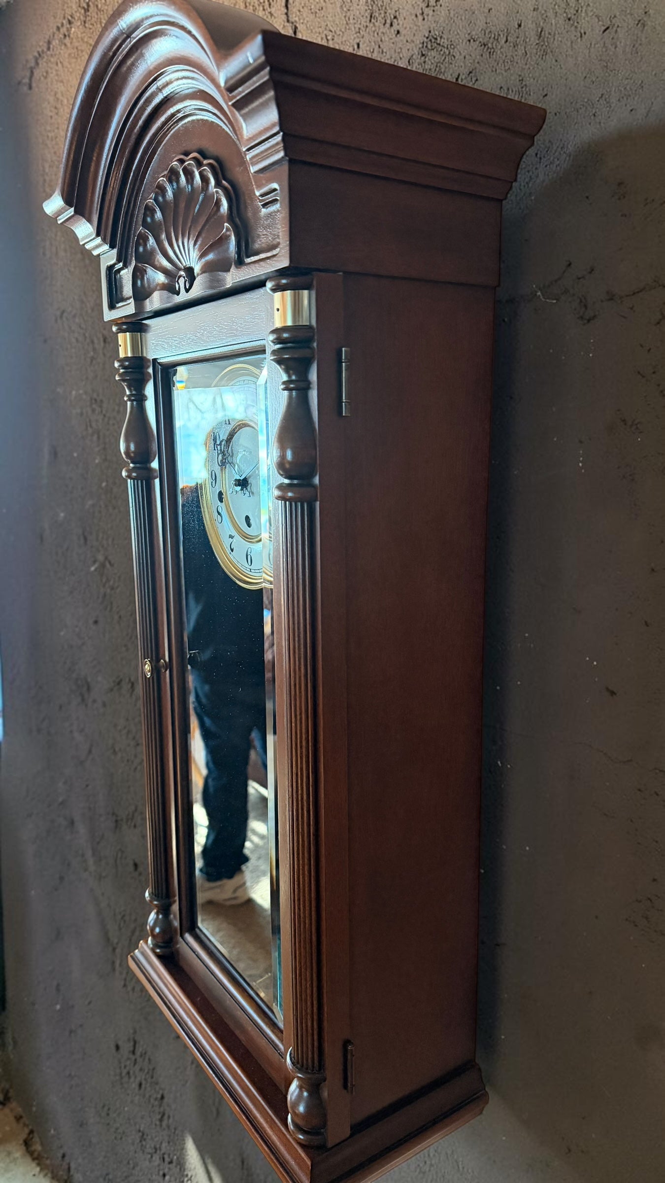 Howard Miller Jennison Triple Chime Wall Clock – Serviced Mechanical Movement