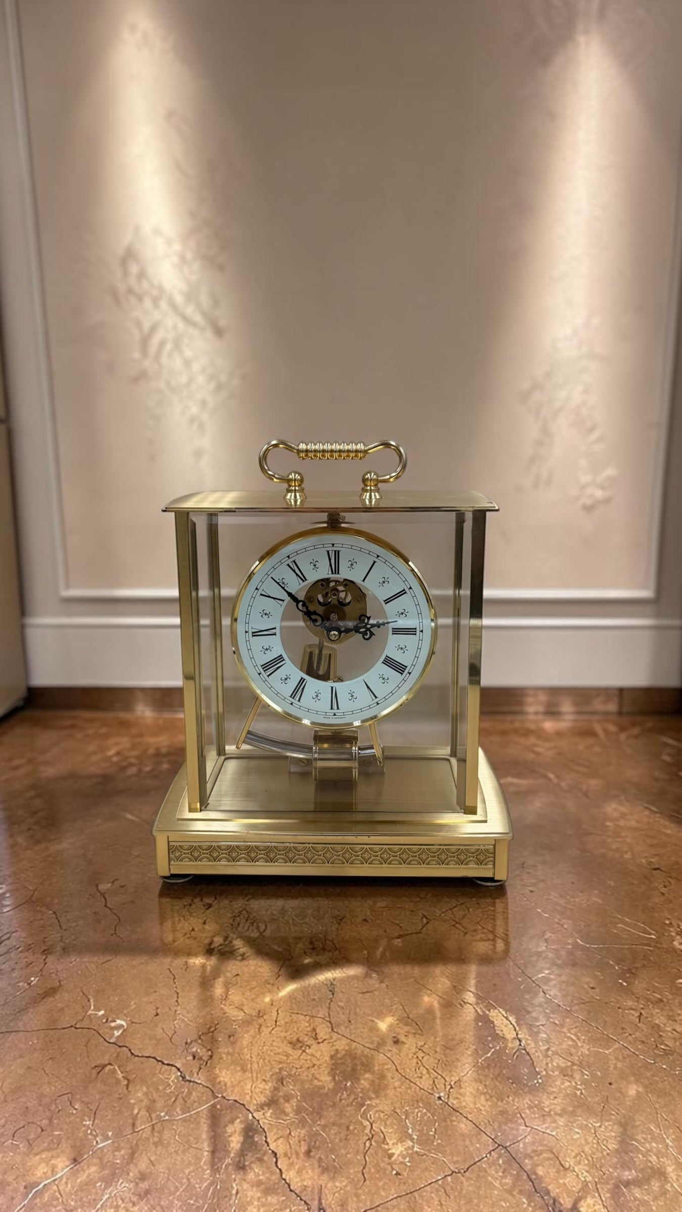 Seth Thomas Electro-Magnetic Skeleton Clock – 6-Jewel Kieninger Movement