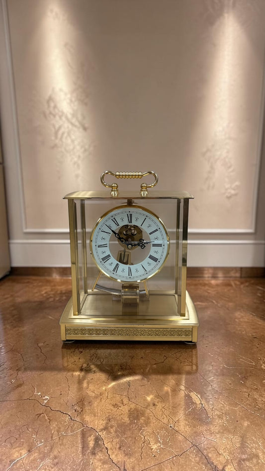 Seth Thomas Electro-Magnetic Skeleton Clock – 6-Jewel Kieninger Movement