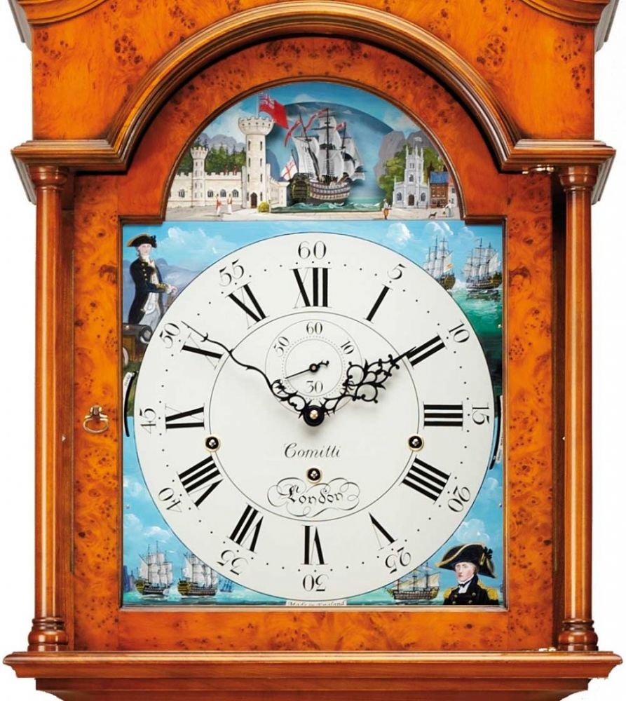 Comitti The Trafalgar Longcase Clock – product view 4