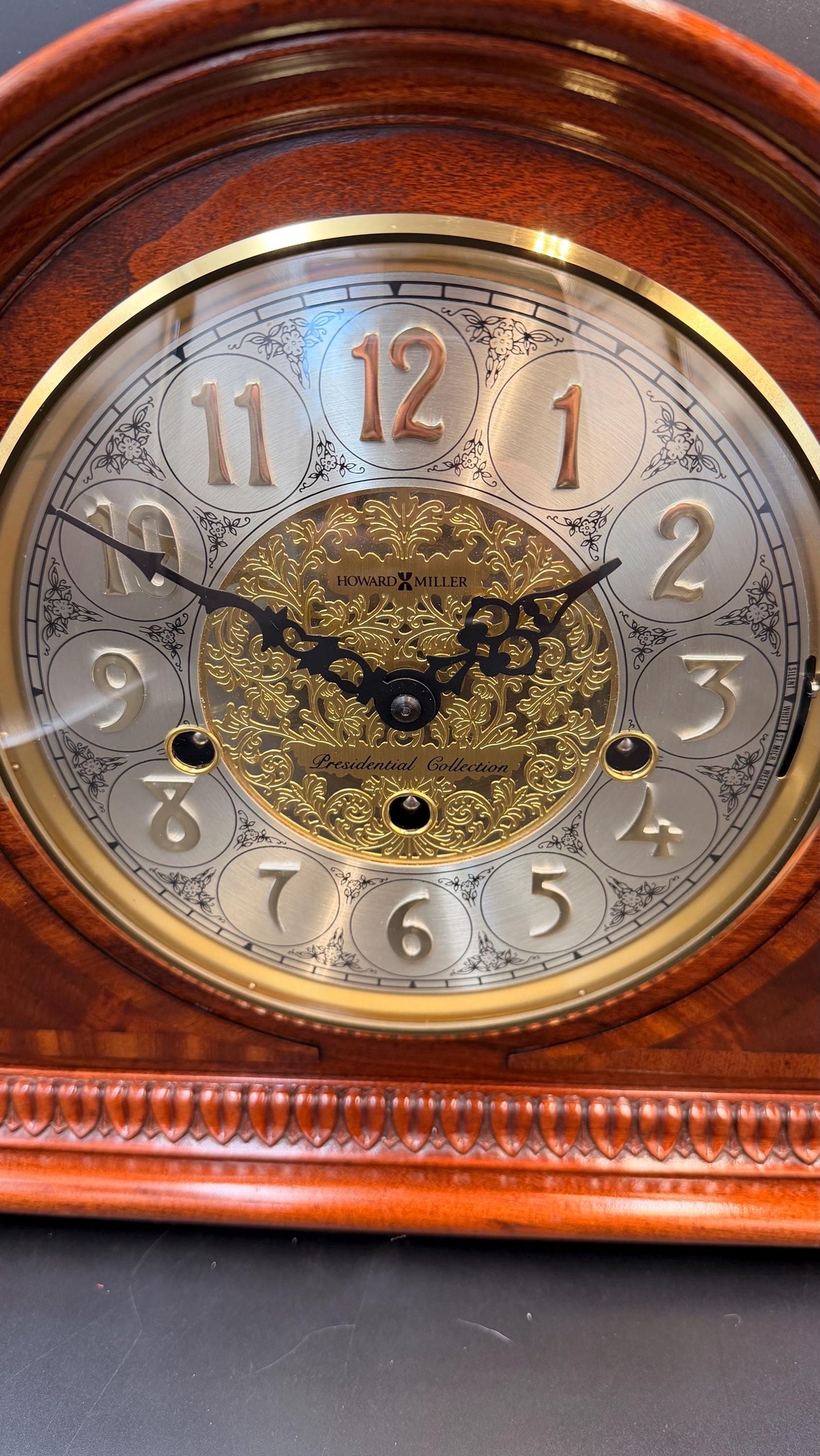 Howard Miller Webster Mantel Clock - Presidential Collection, Hermle Movement