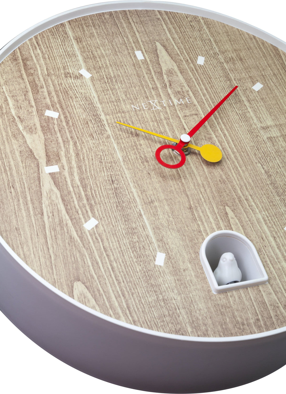 5220WI Nightengale White Wall Clock