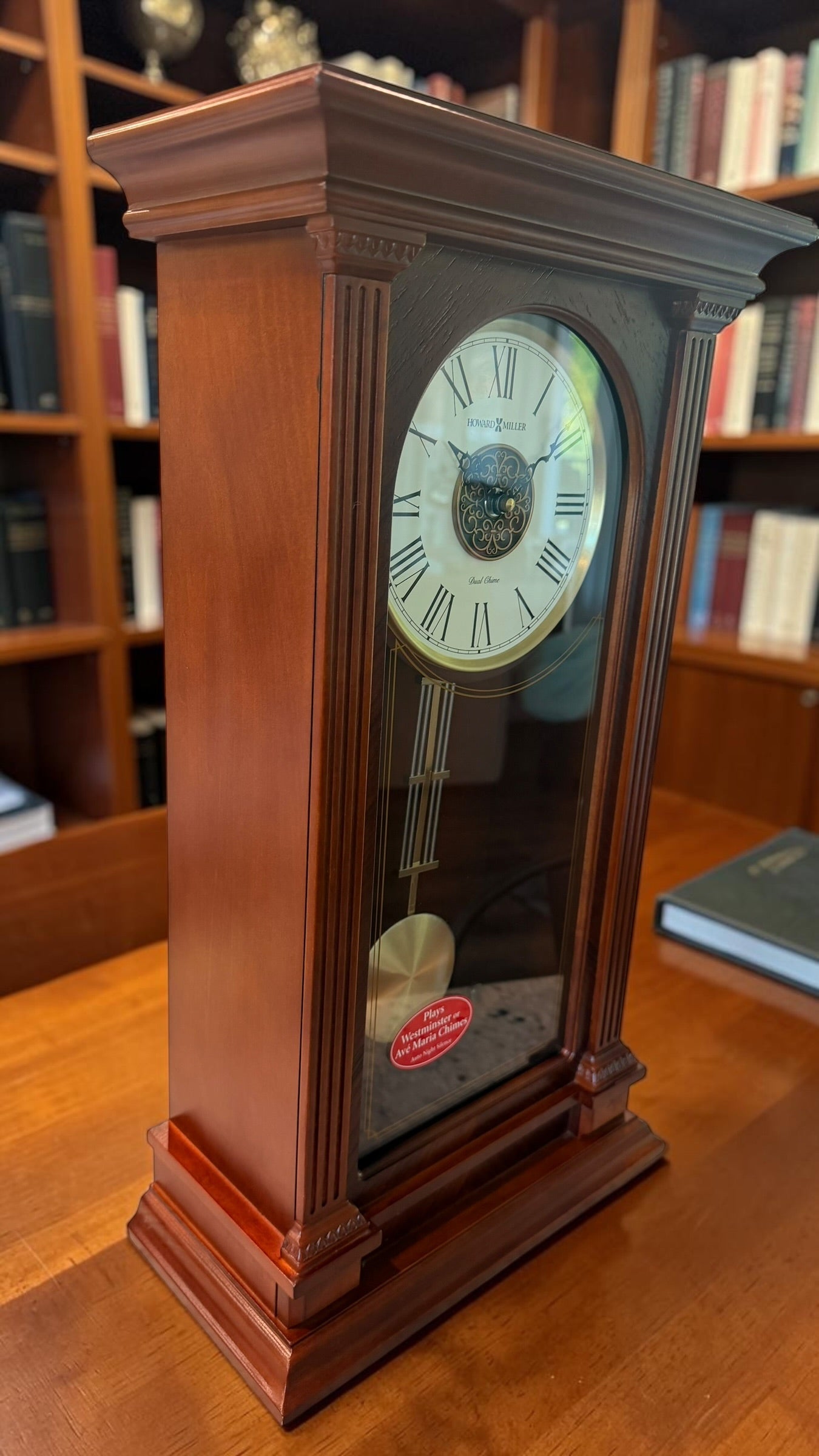 Howard Miller Stafford 635-169 Mantel Clock – Dual Chime