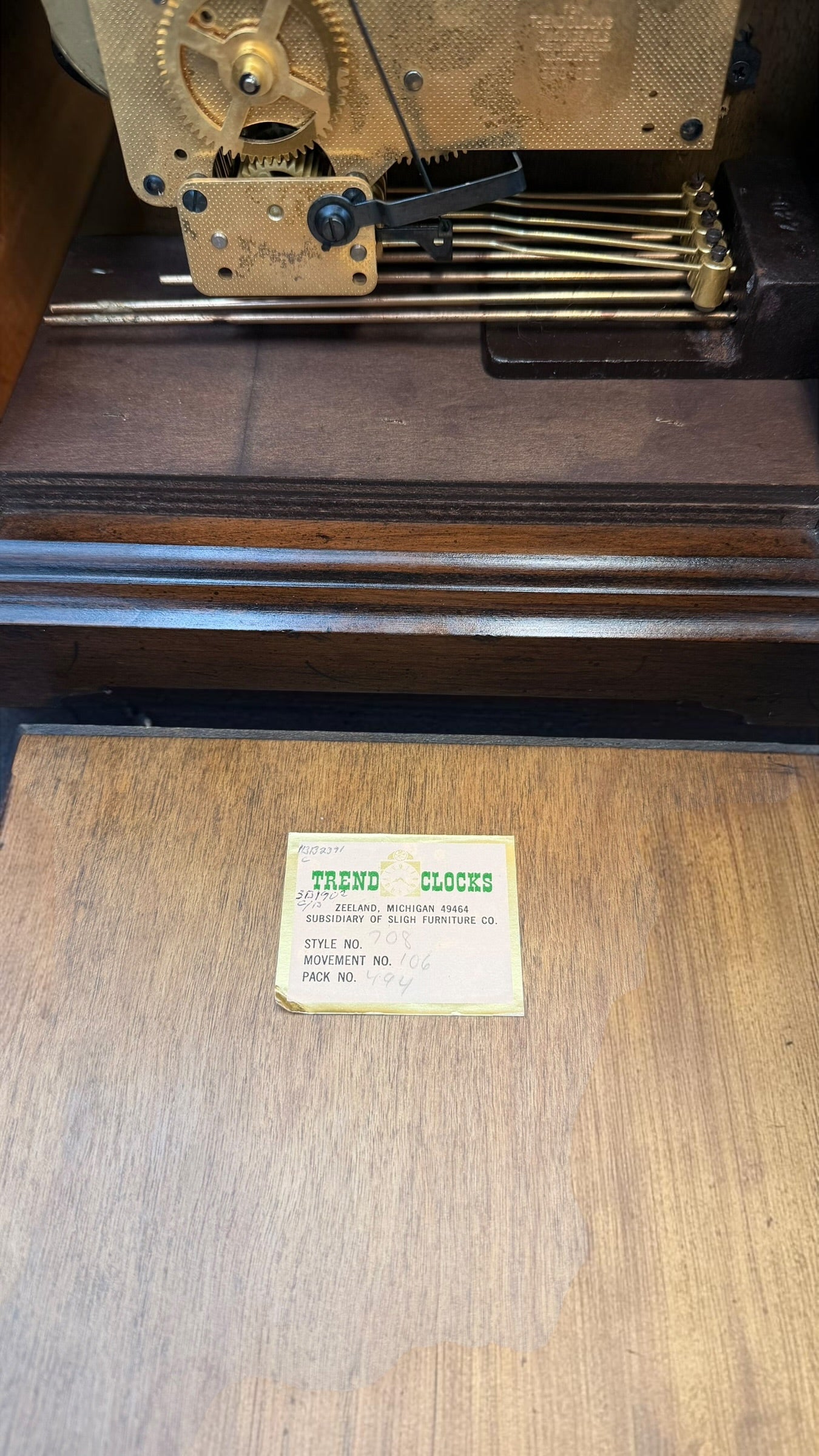 Trend Clocks by Sligh Westminster Chime Bracket Clock – German Mechanical Movement – Serviced & Working