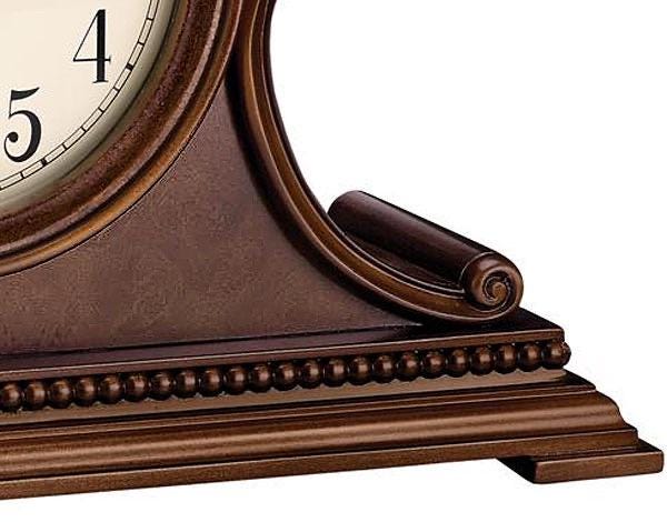 Bulova Ashville Mantel Clock B1514 | Wood Case, Triple Chime Westminster Ave Maria Bim Bam