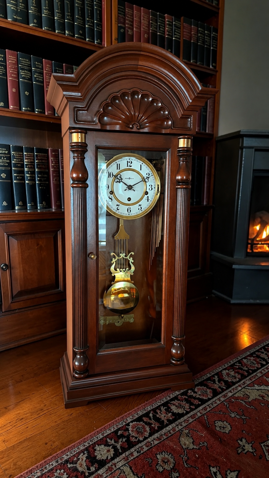 Howard Miller Jennison Triple Chime Wall Clock – Serviced Mechanical Movement