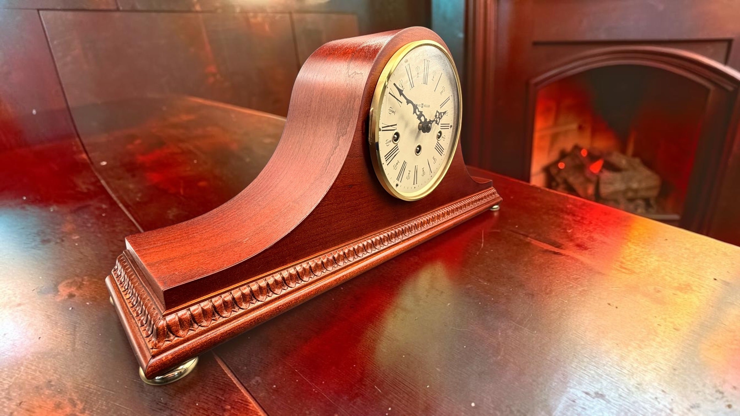 NOS Howard Miller 630-110 Westminster Chime Mantel Clock